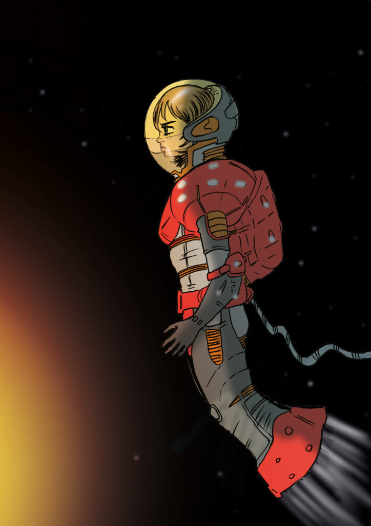 WOMAN ASTRONAUTE